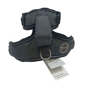 DogLemi Dog‎ Harness Vest Step-in Adjustable Pet Comfort Padded Reflective Gray
